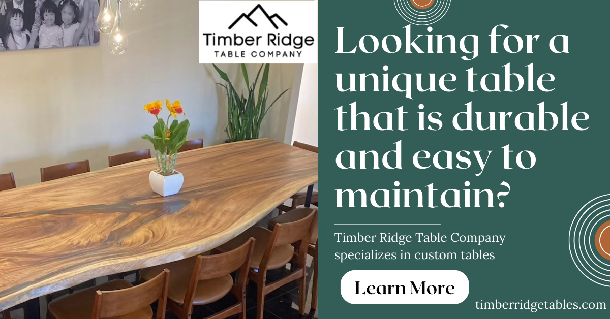 Timber Ridge UV Protected Epoxy Resin for Wood/Countertops